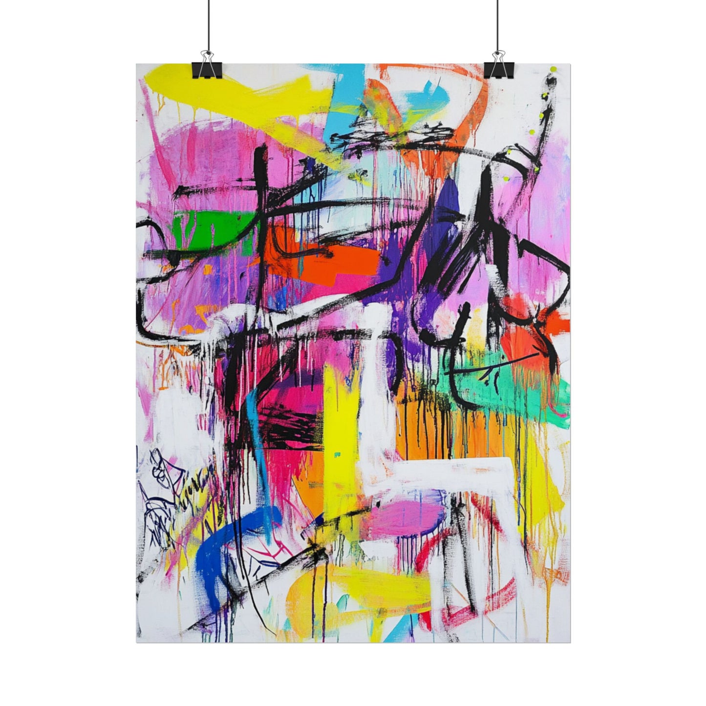 Urban Energy - Abstract Expressionist Art Print