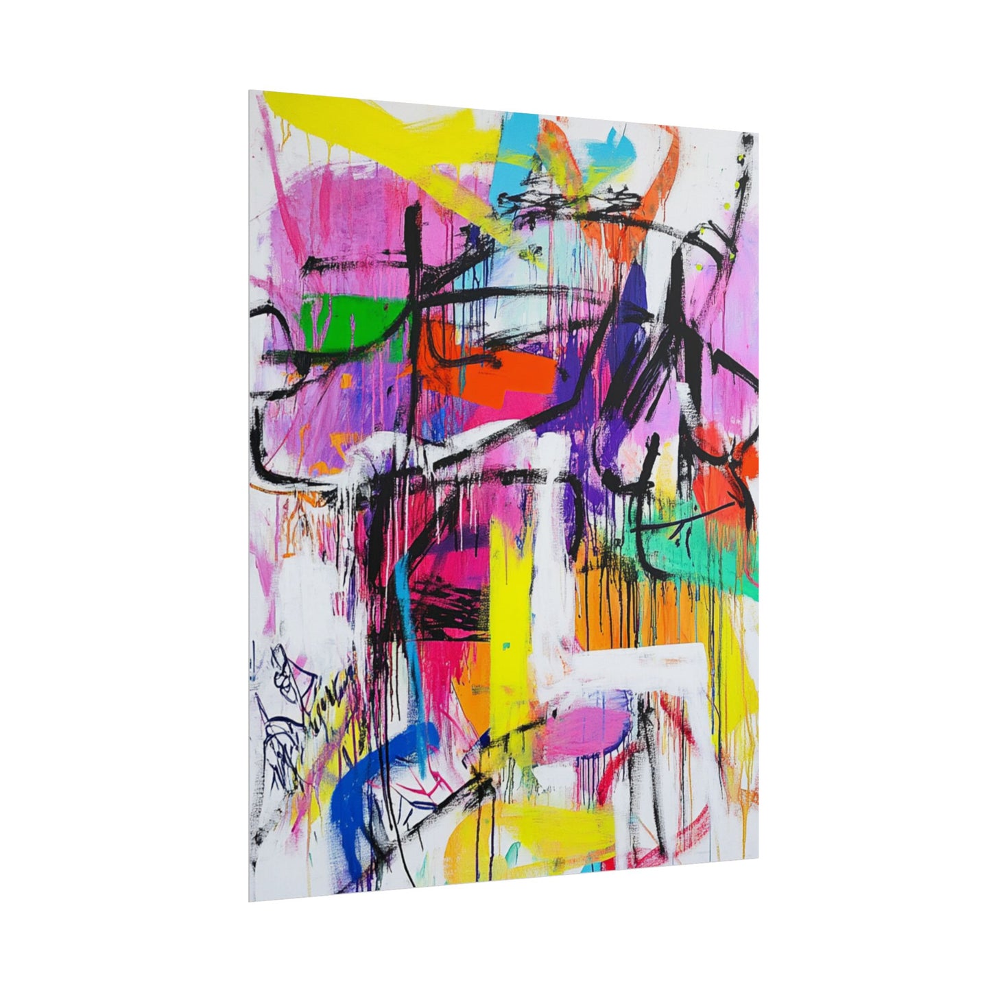 Urban Energy - Abstract Expressionist Art Print