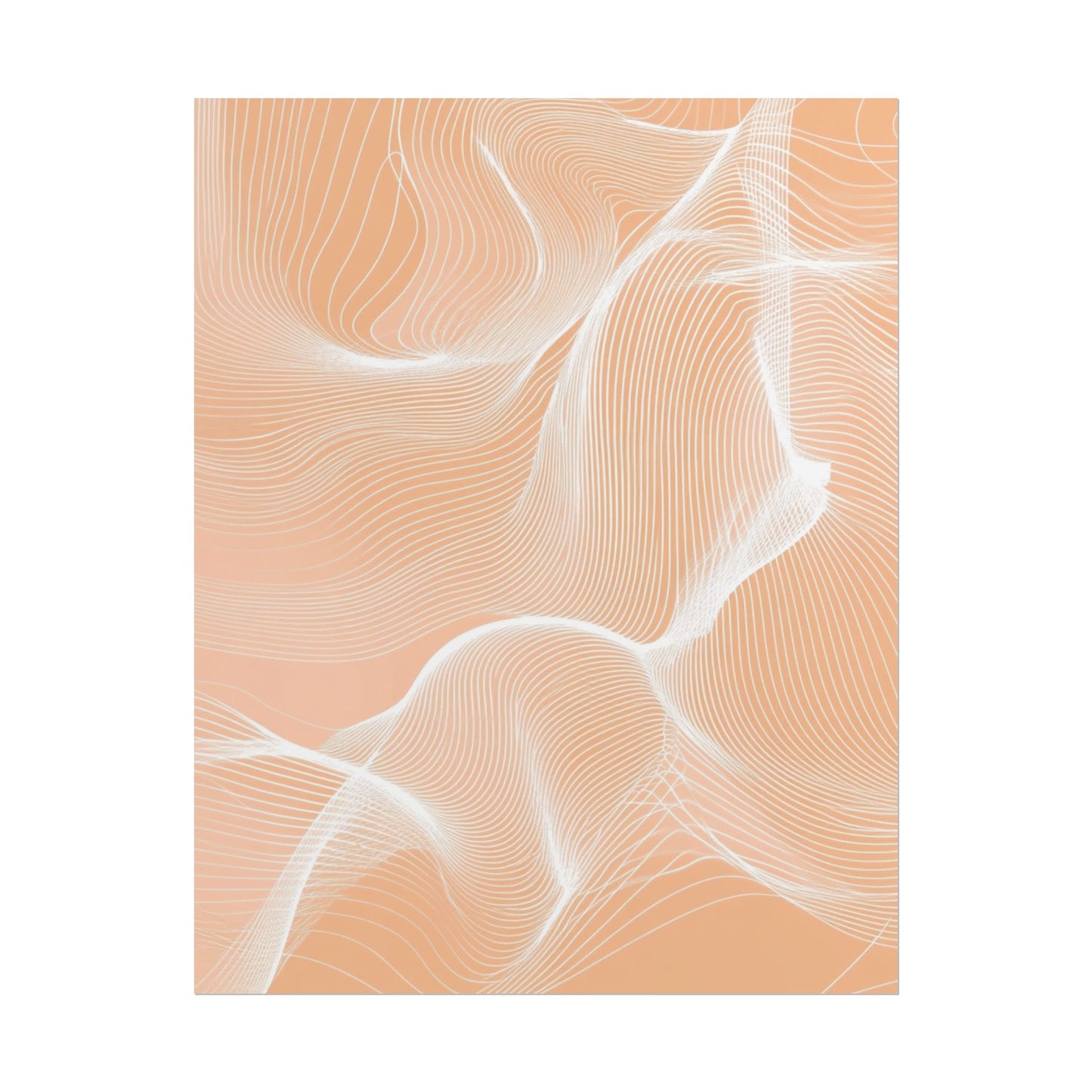 Ethereal Waves - Minimalist Abstract Art Print