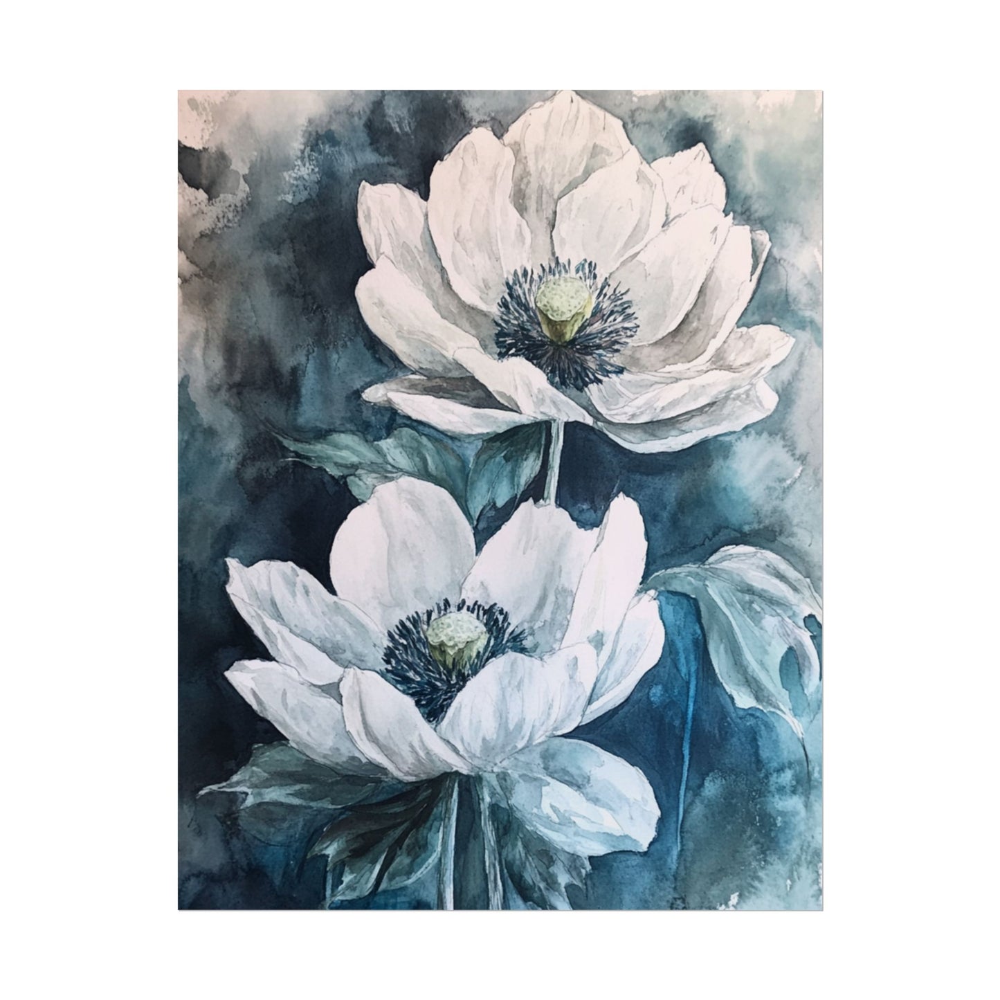 Ethereal Blooms - Abstract Floral Art in Soft Tones