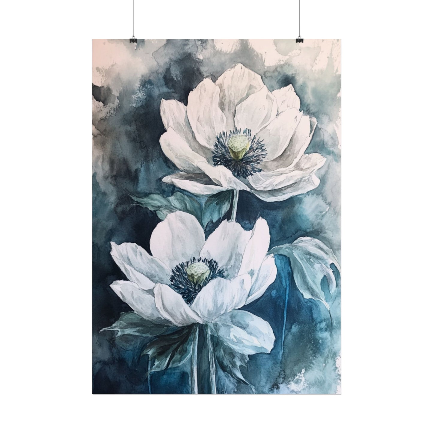 Ethereal Blooms - Abstract Floral Art in Soft Tones