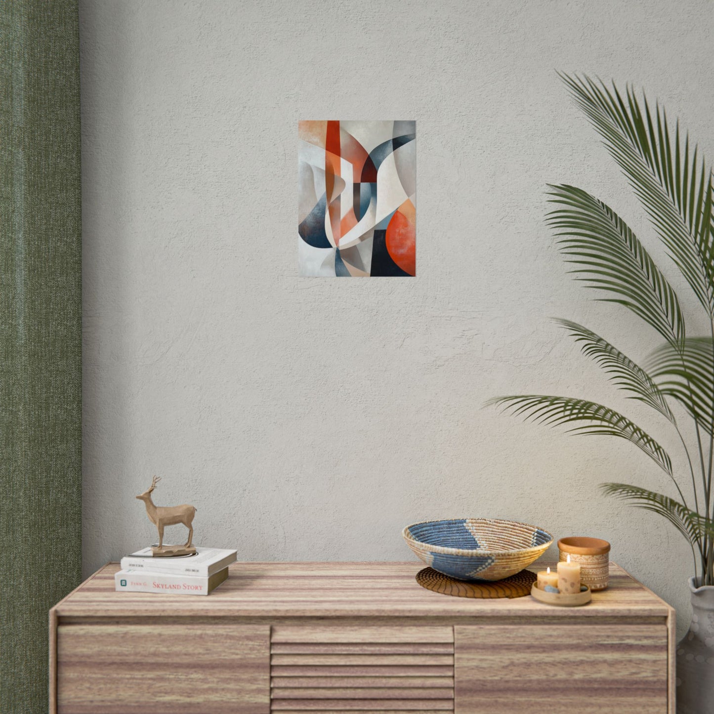 Geometric Harmony - Abstract Art Print