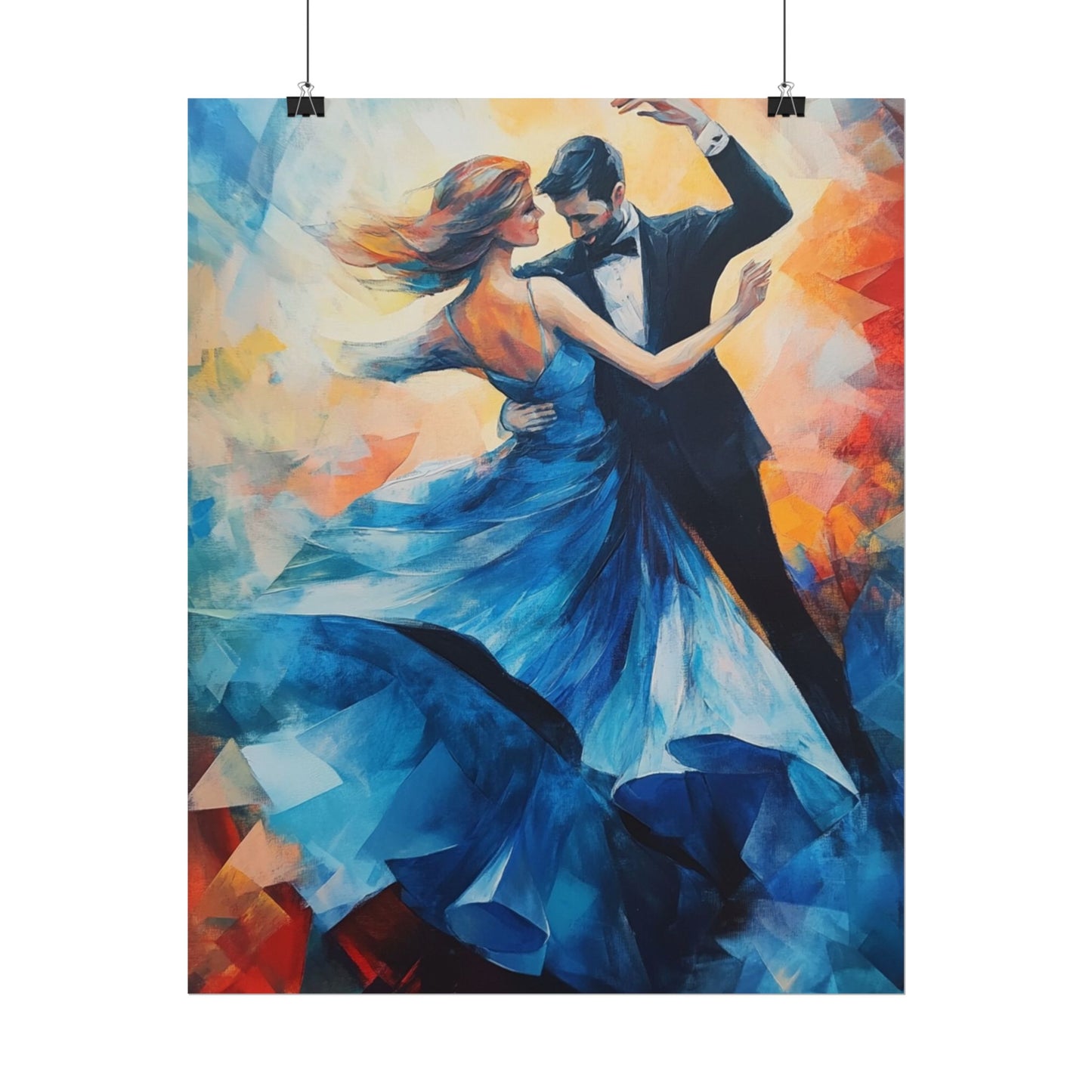 Enchanted Waltz - Abstract Dance Art Print