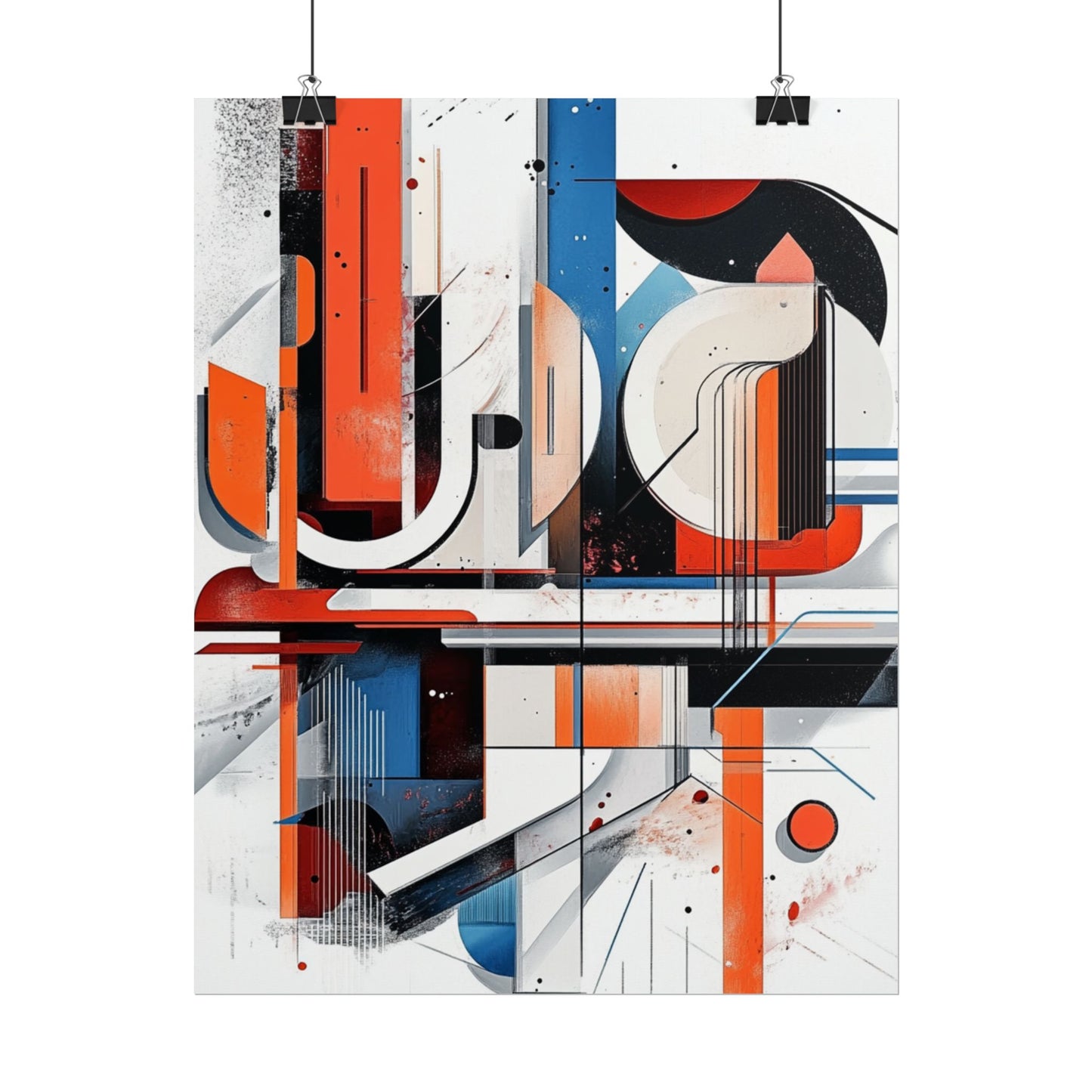 Urban Symphony - Geometric Abstract Art Print