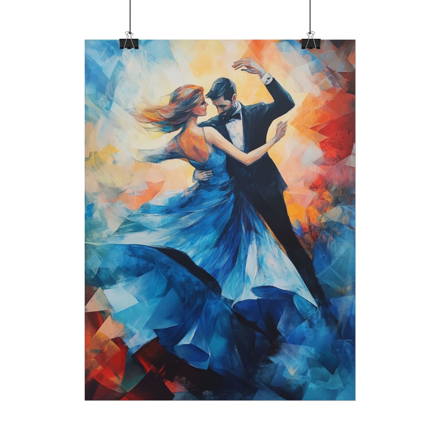 Enchanted Waltz - Abstract Dance Art Print