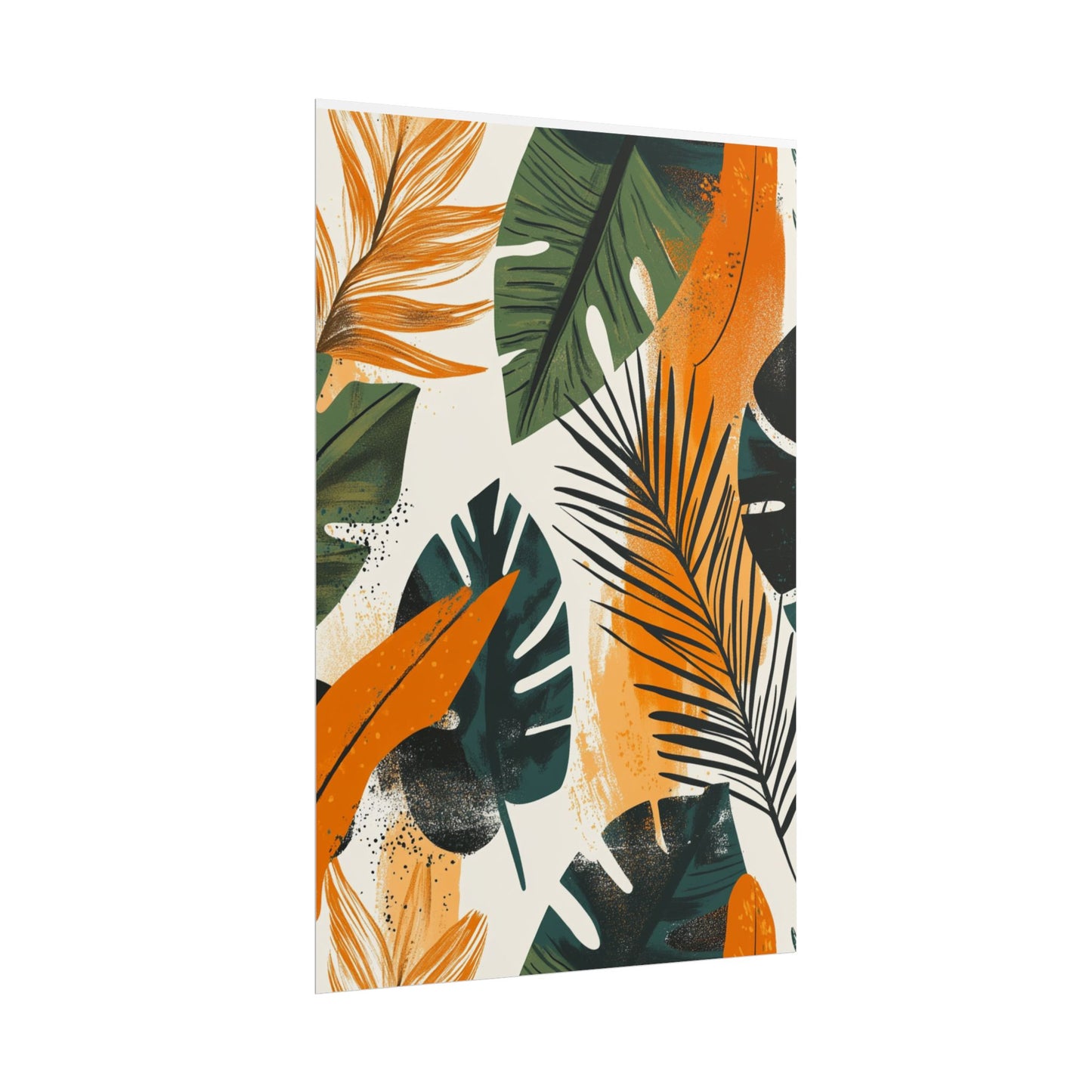 Tropical Fusion - Abstract Botanical Art Print