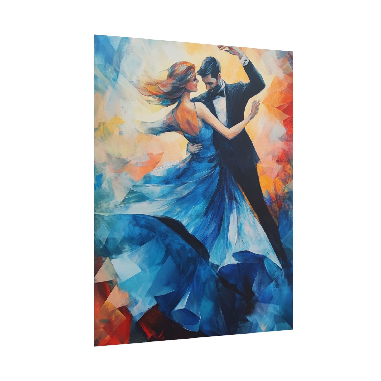 Enchanted Waltz - Abstract Dance Art Print