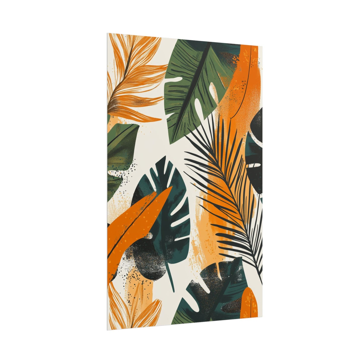 Tropical Fusion - Abstract Botanical Art Print