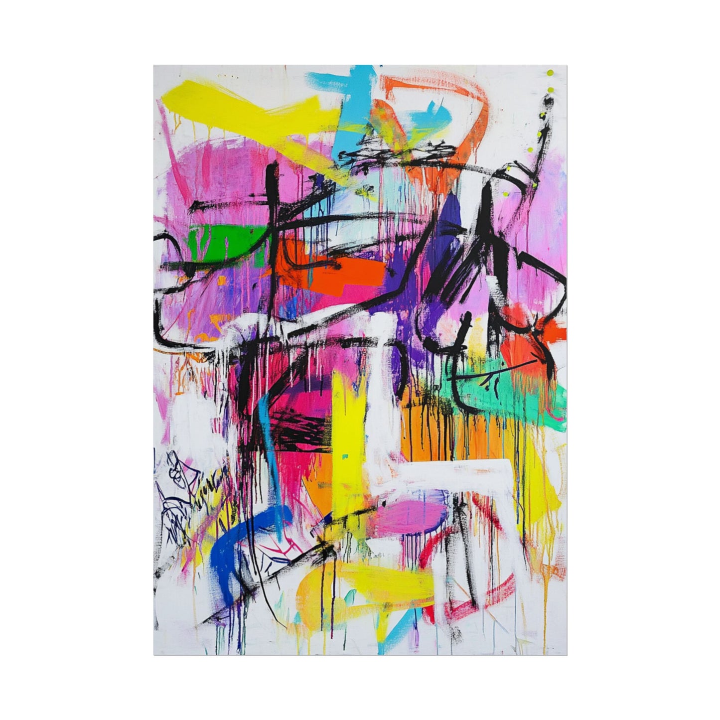 Urban Energy - Abstract Expressionist Art Print