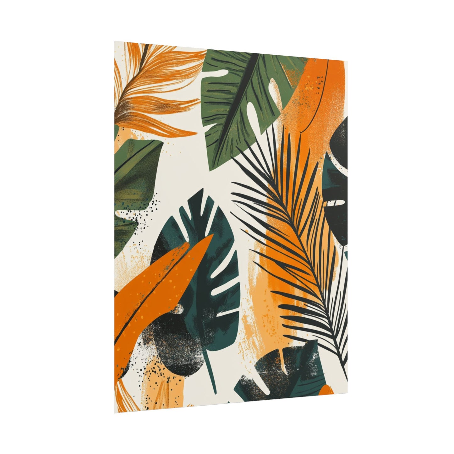 Tropical Fusion - Abstract Botanical Art Print