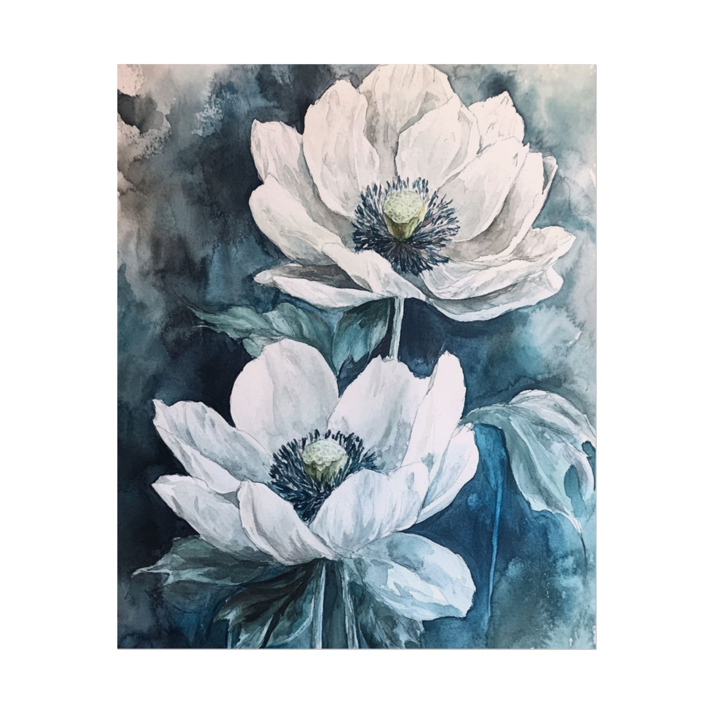 Ethereal Blooms - Abstract Floral Art in Soft Tones