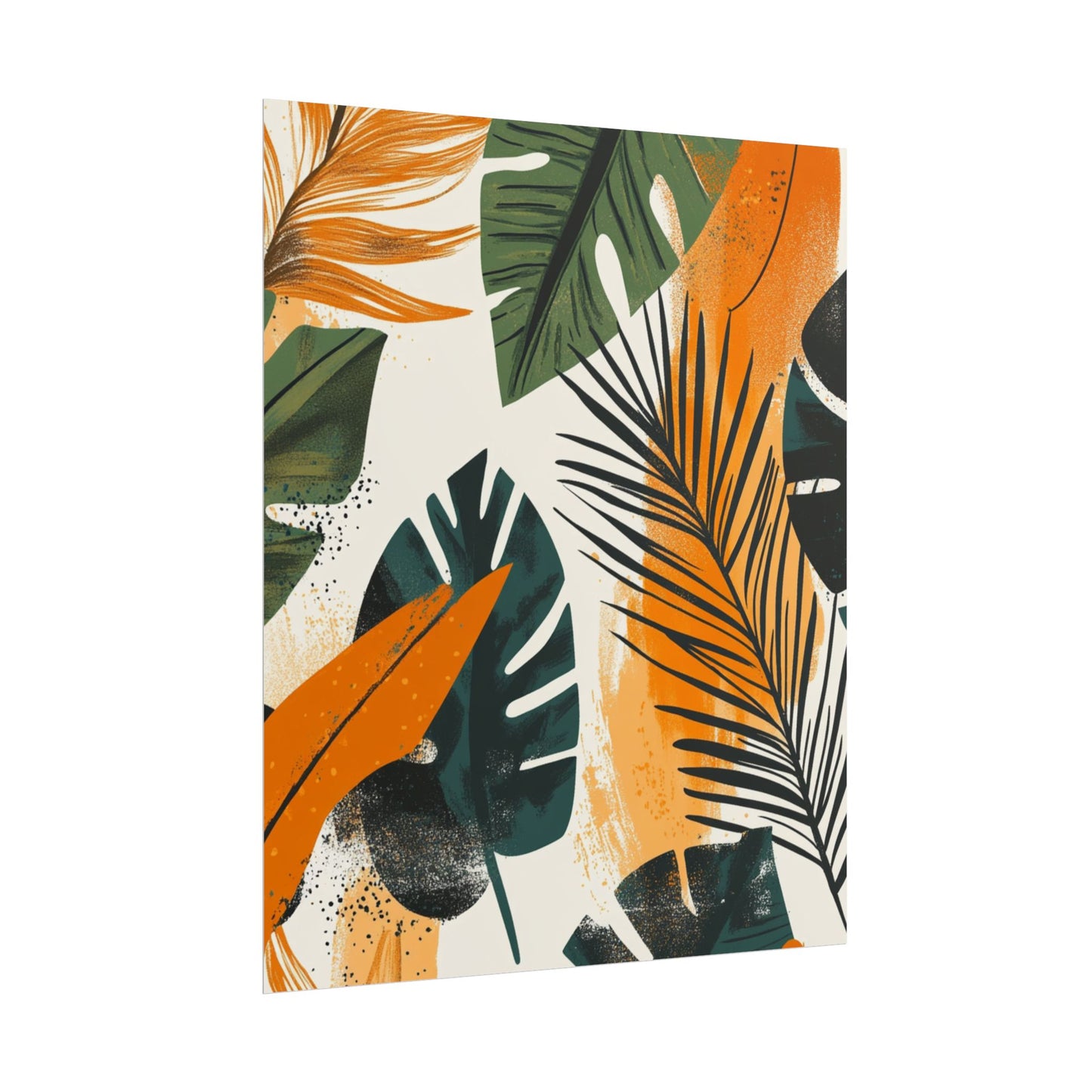 Tropical Fusion - Abstract Botanical Art Print