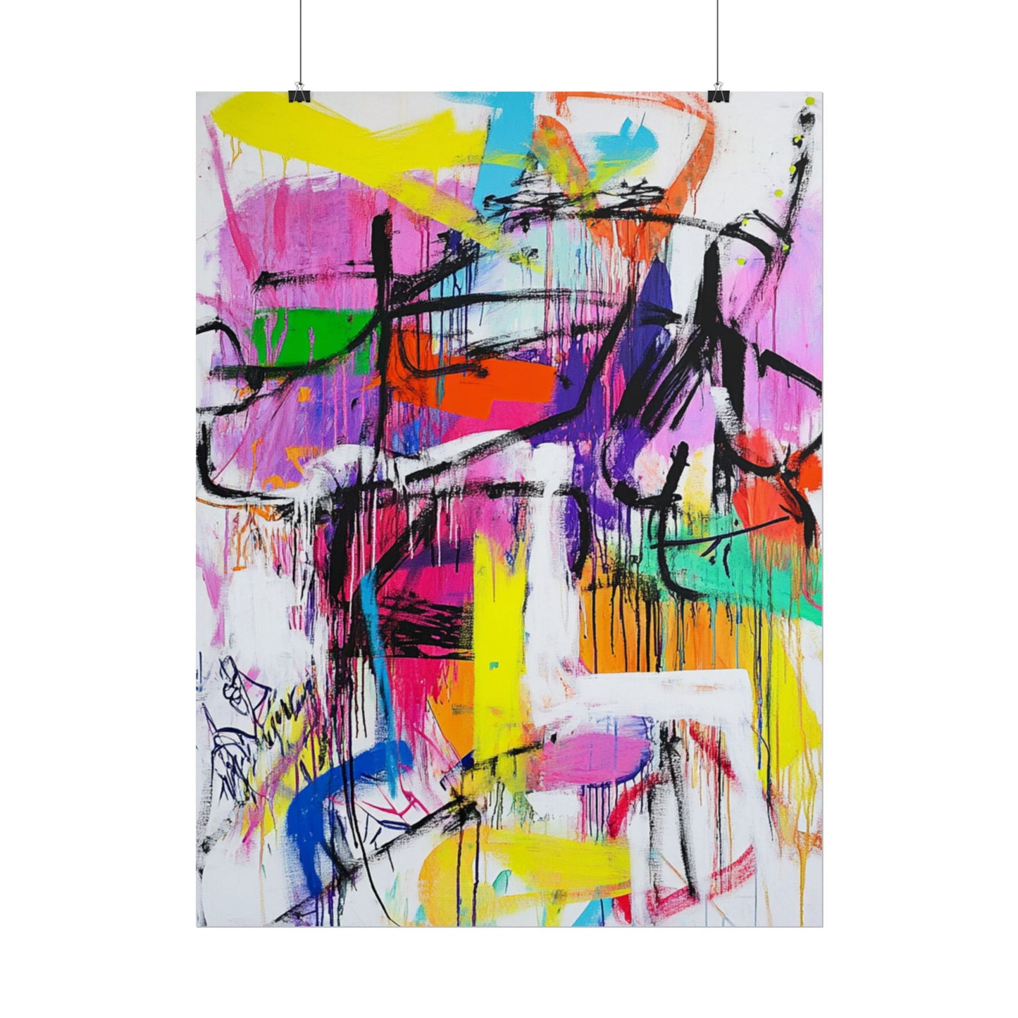 Urban Energy - Abstract Expressionist Art Print