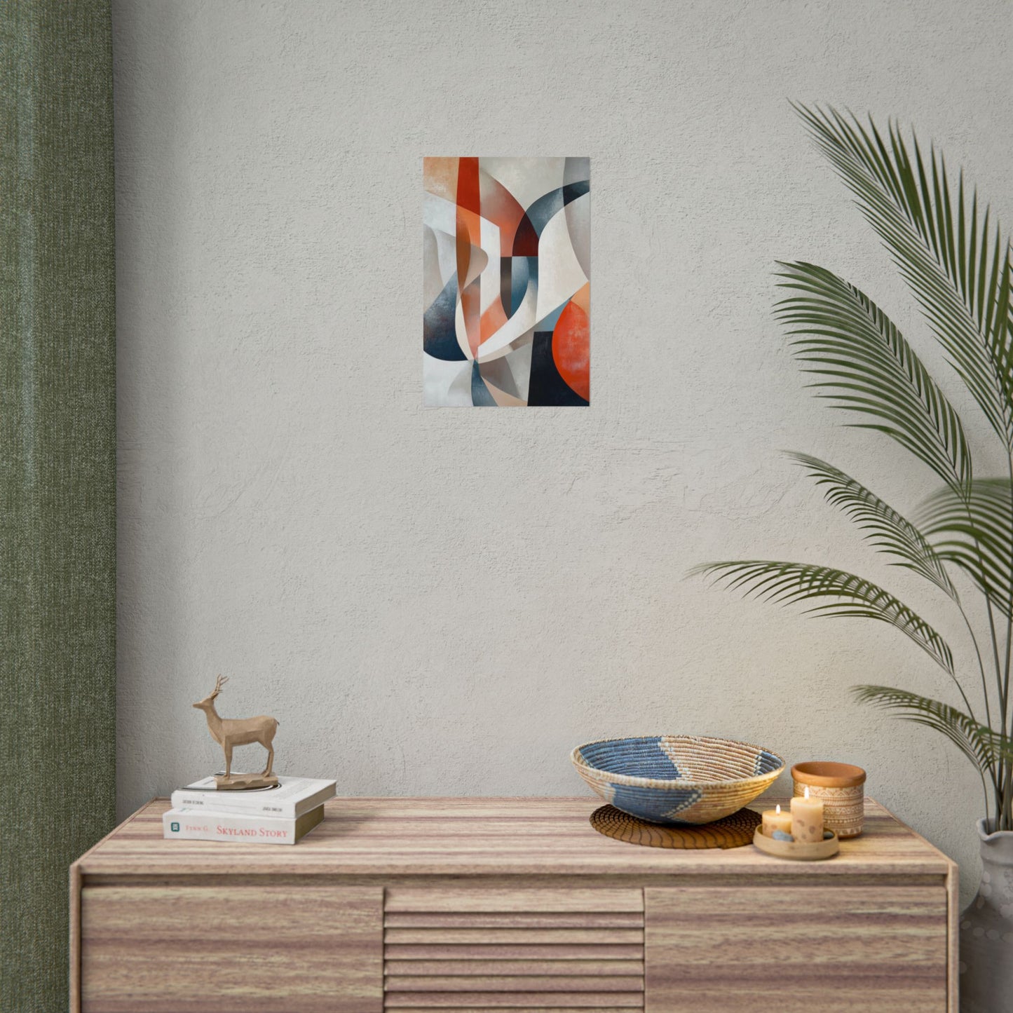 Geometric Harmony - Abstract Art Print