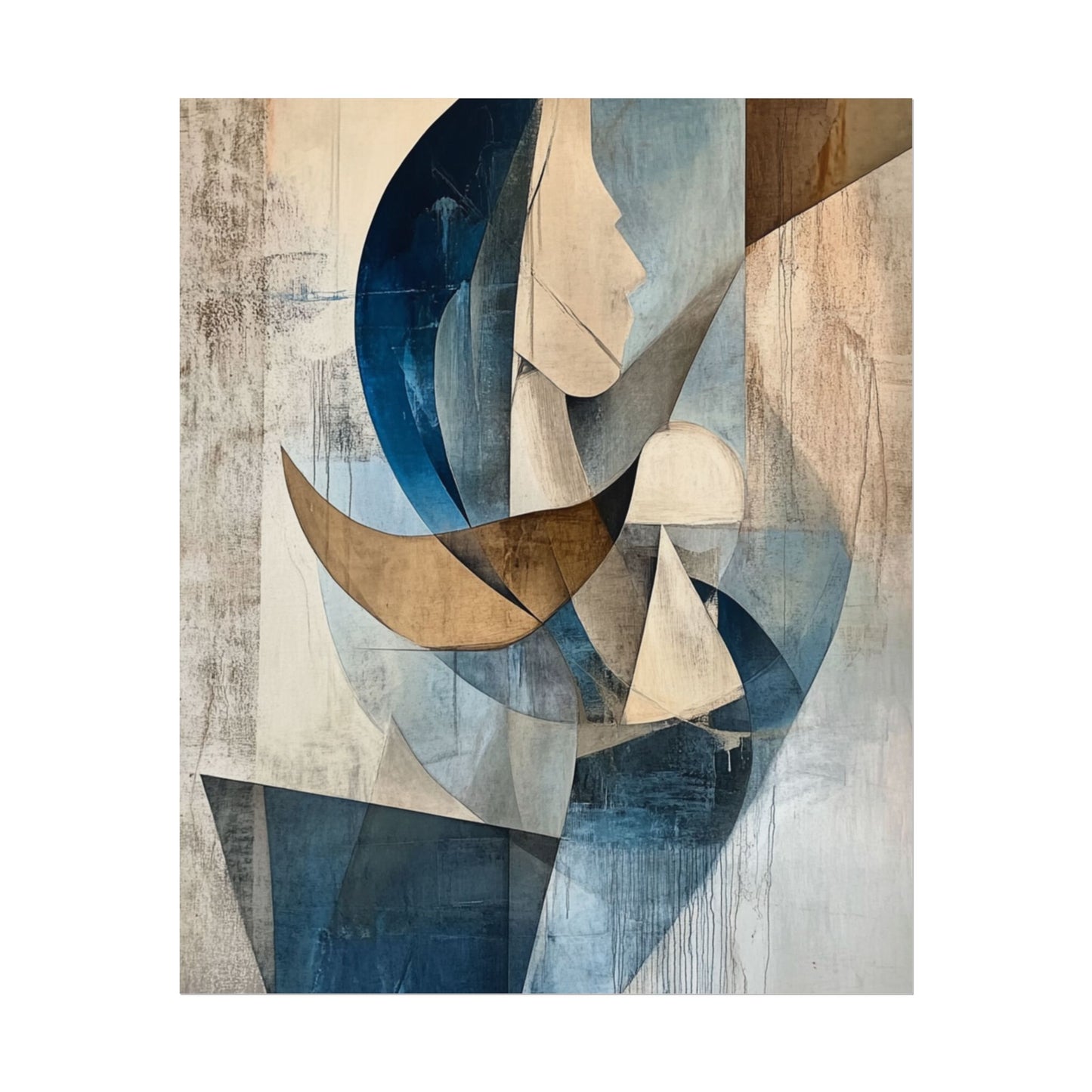 Ethereal Geometry - Abstract Contemplative Art