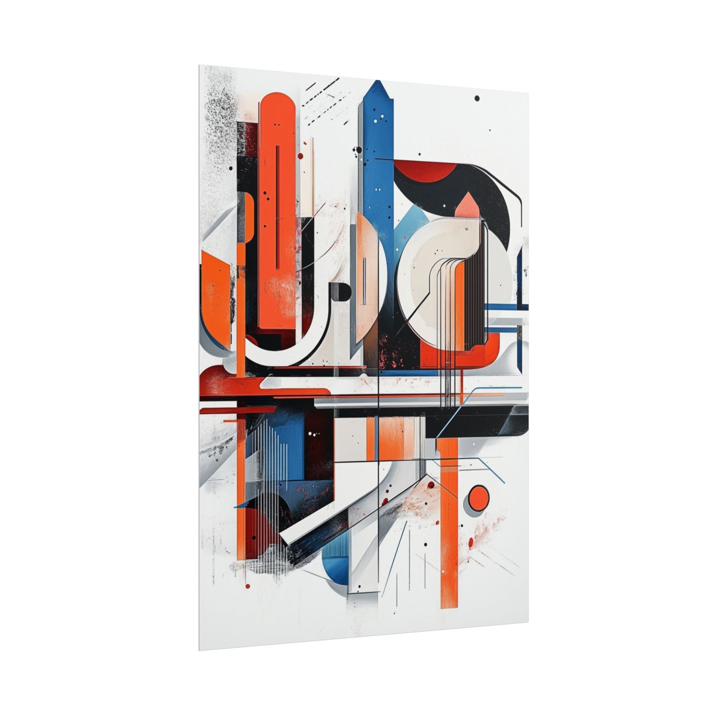 Urban Symphony - Geometric Abstract Art Print