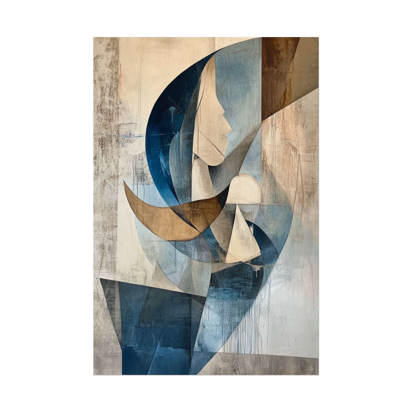 Ethereal Geometry - Abstract Contemplative Art