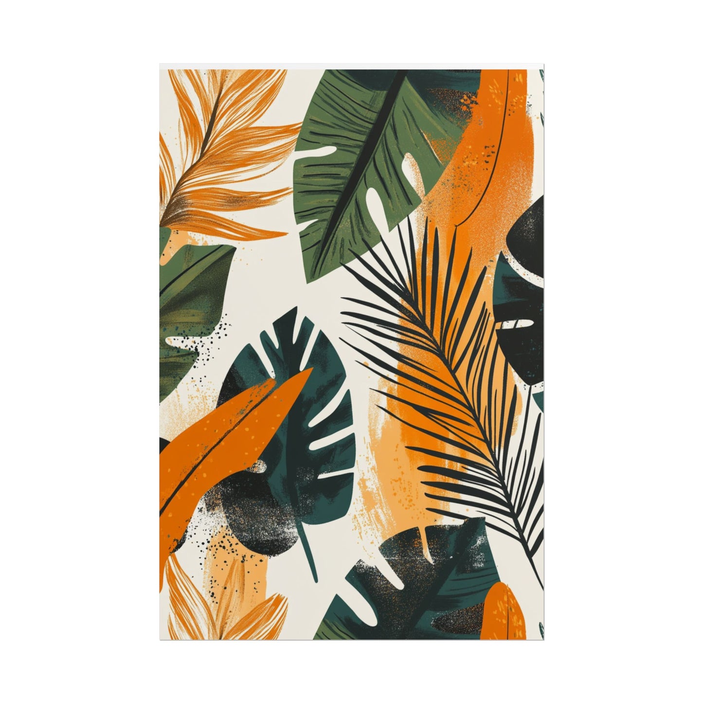 Tropical Fusion - Abstract Botanical Art Print