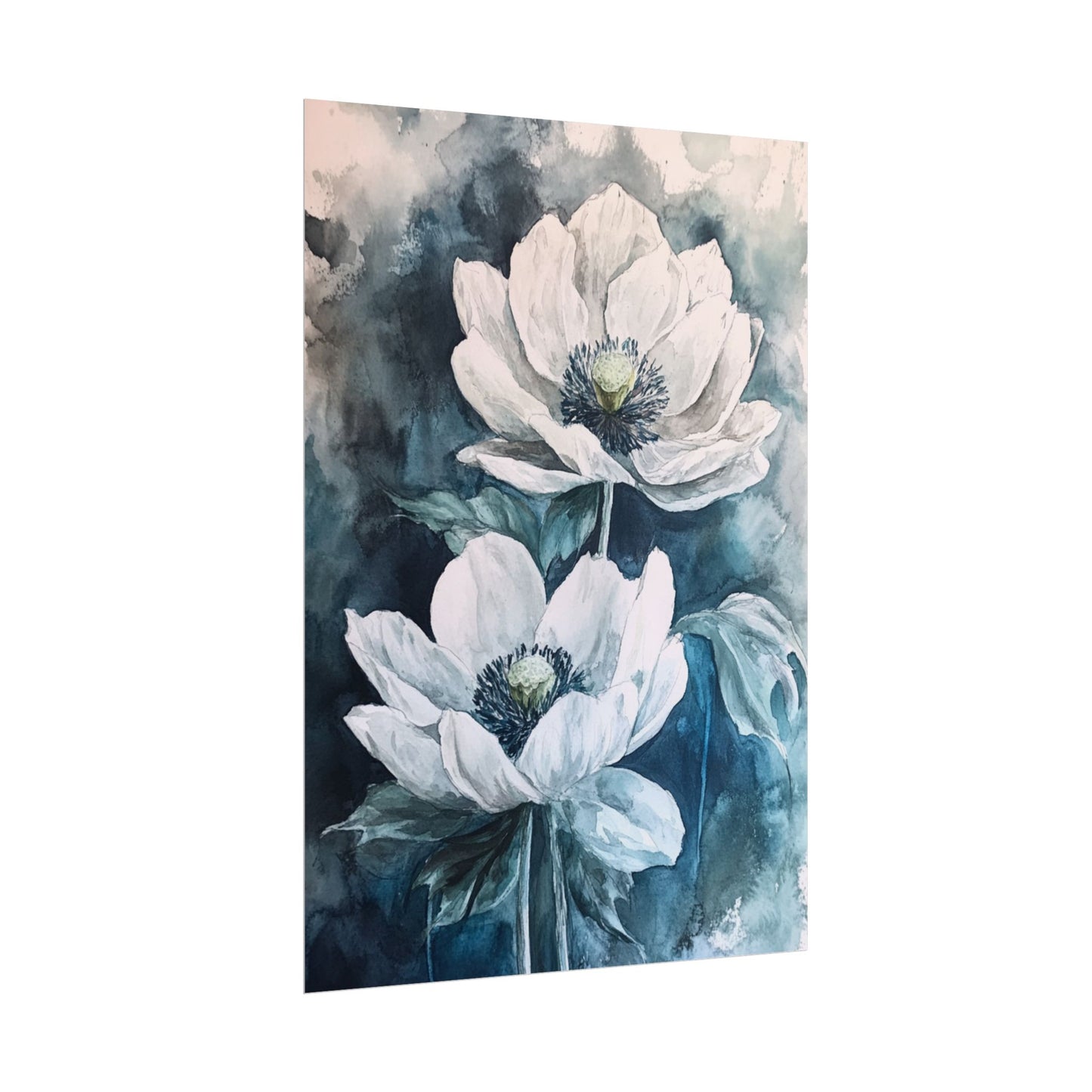 Ethereal Blooms - Abstract Floral Art in Soft Tones